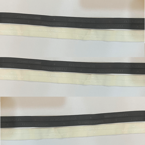 Debossed Print Elastic