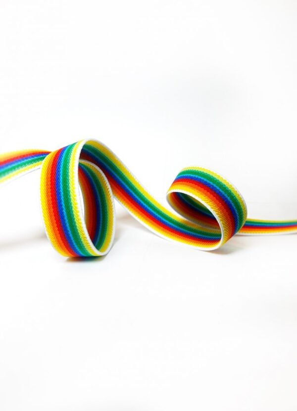 Multicolored Woven Elastic