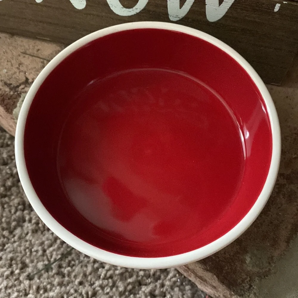Rae Dunn red white