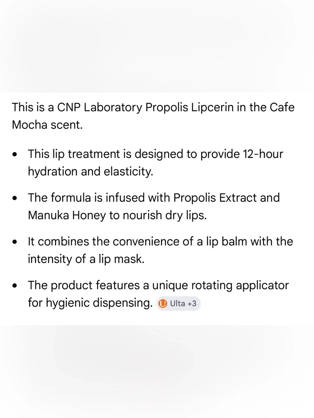 CNP Cosmetics set propolis