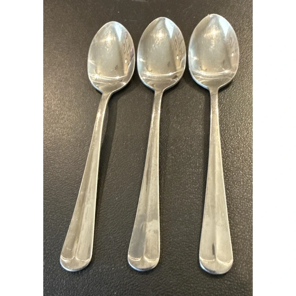 Reed Barton Select Hancock Teaspoons Spoon Stainless Steel Korea Set Of 3