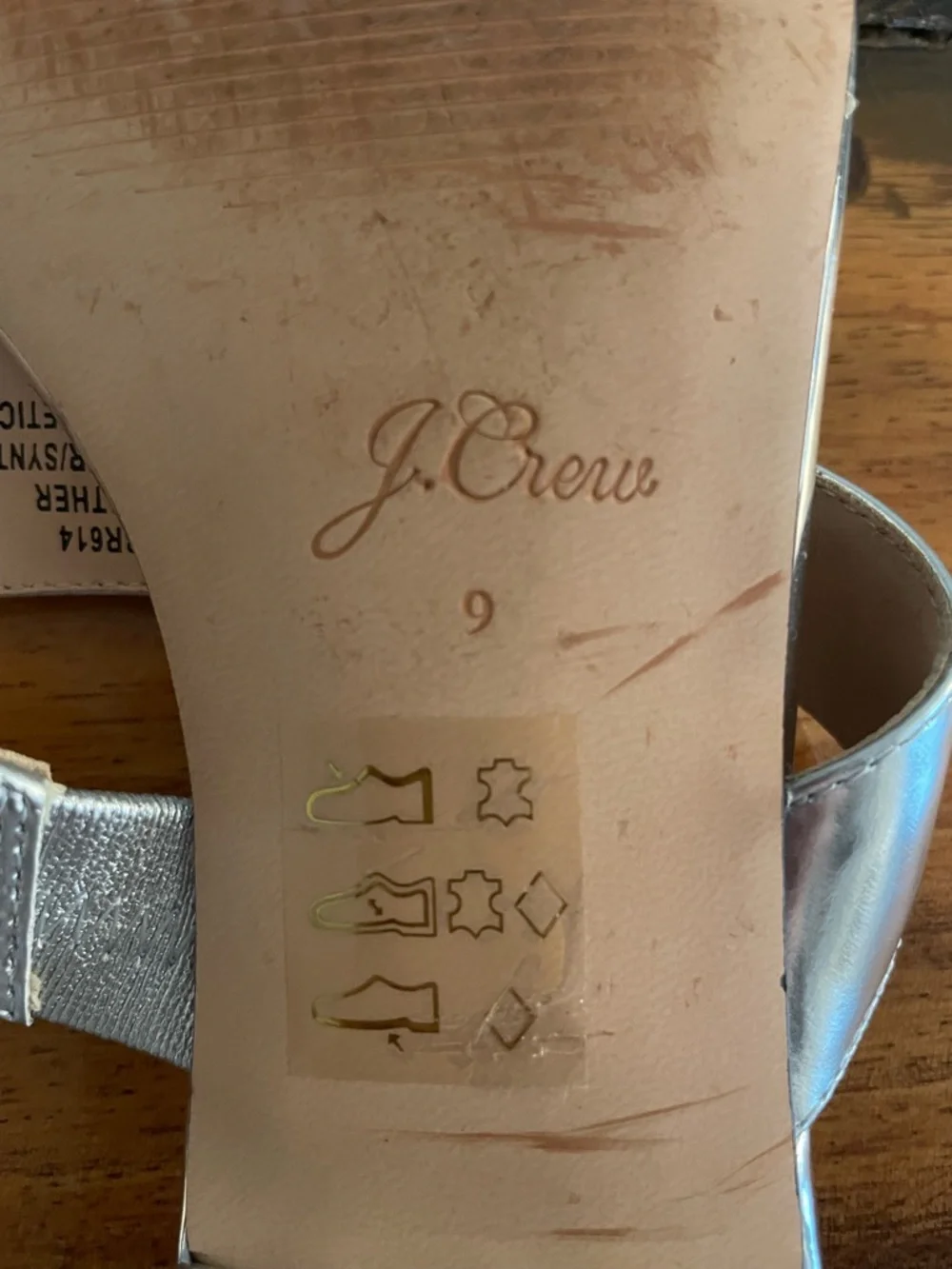 J. Crew crew metallic