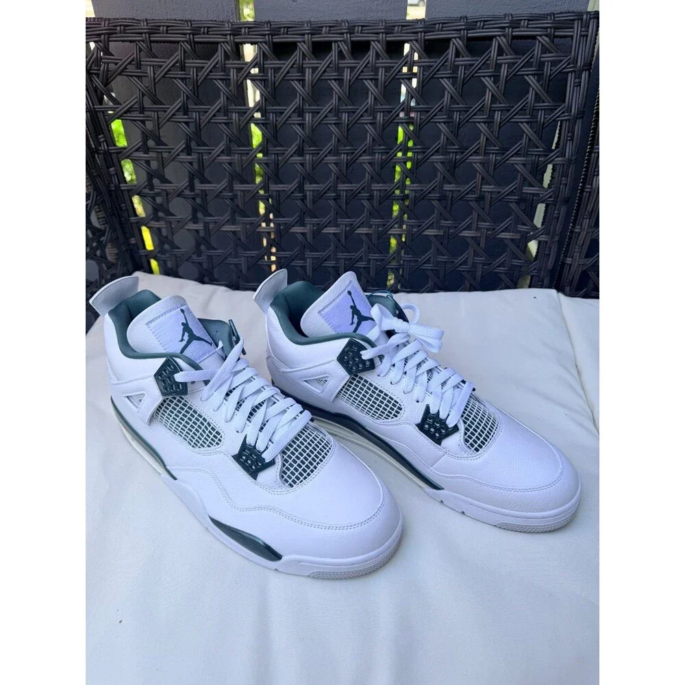 Size 14 - Air Jordan 4 Retro Oxidized Green
