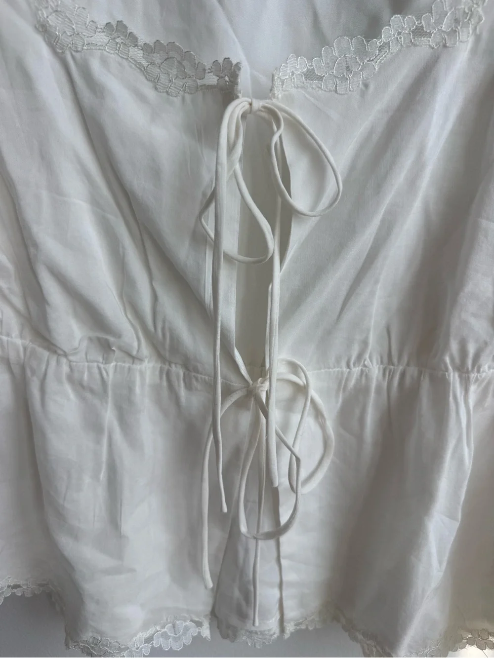 Reformation Margot Top in White