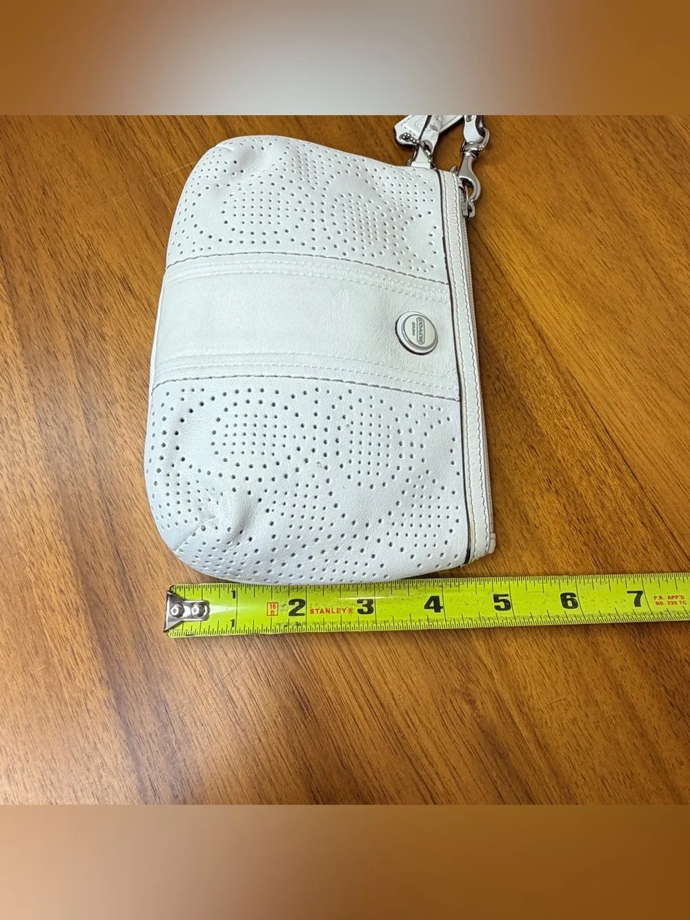 Coach authentic wristlet