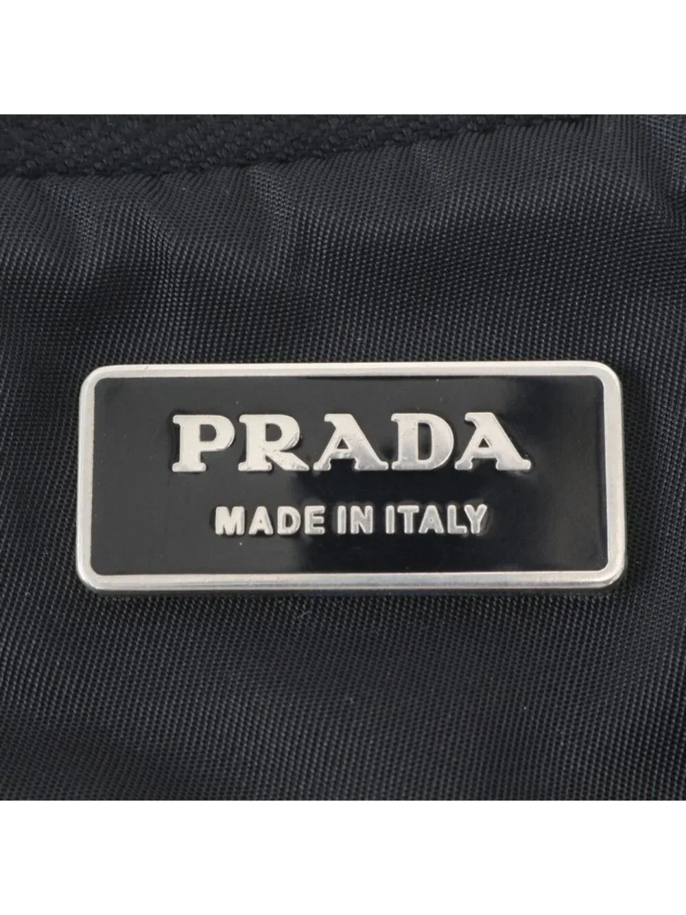 Prada Tessuto Nylon Leather 2-Way Business Crossbody Document Tote Shoulder