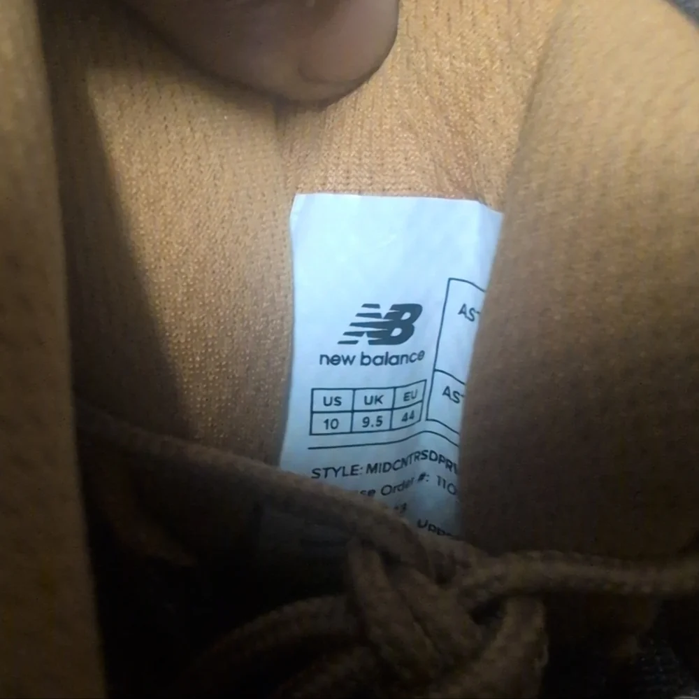 New Balance durable tan