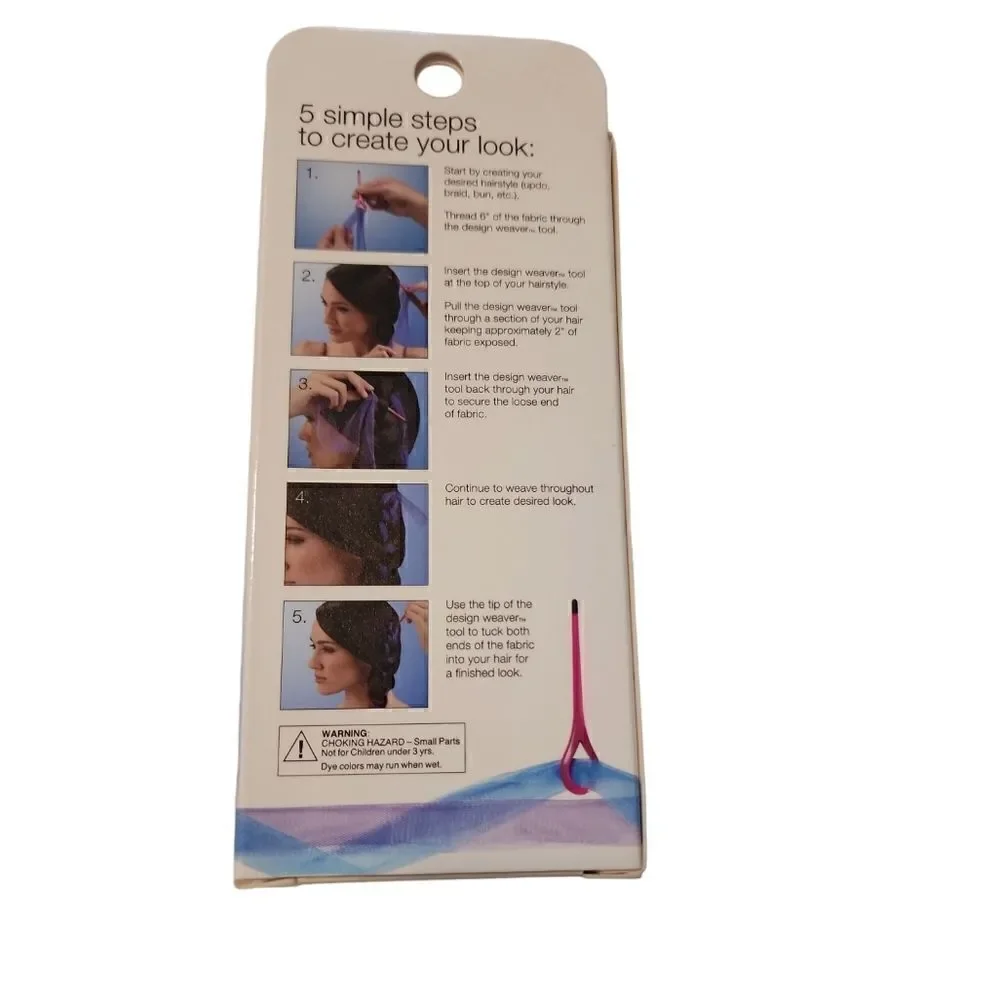 scunci blue clips colors