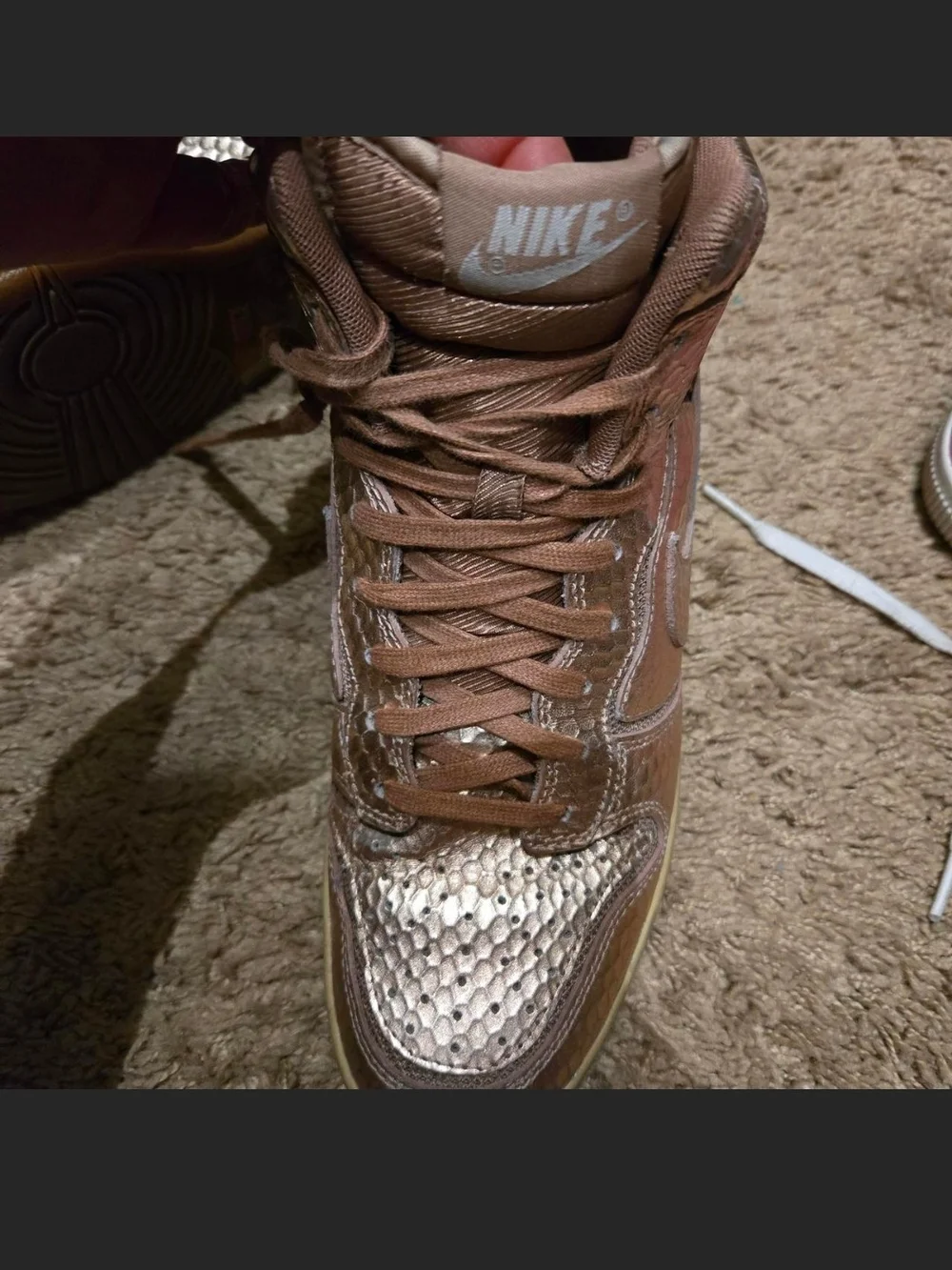 Nike wear uppers