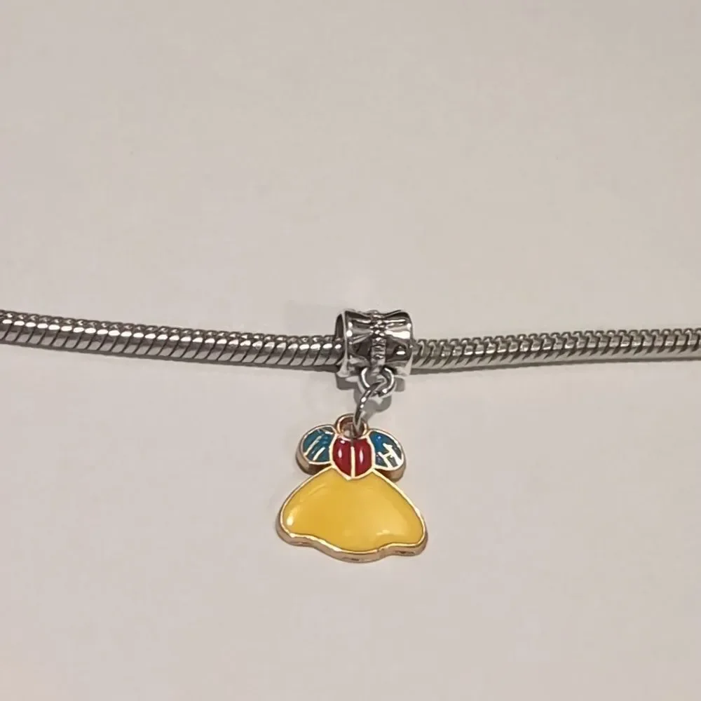 charm silver gold