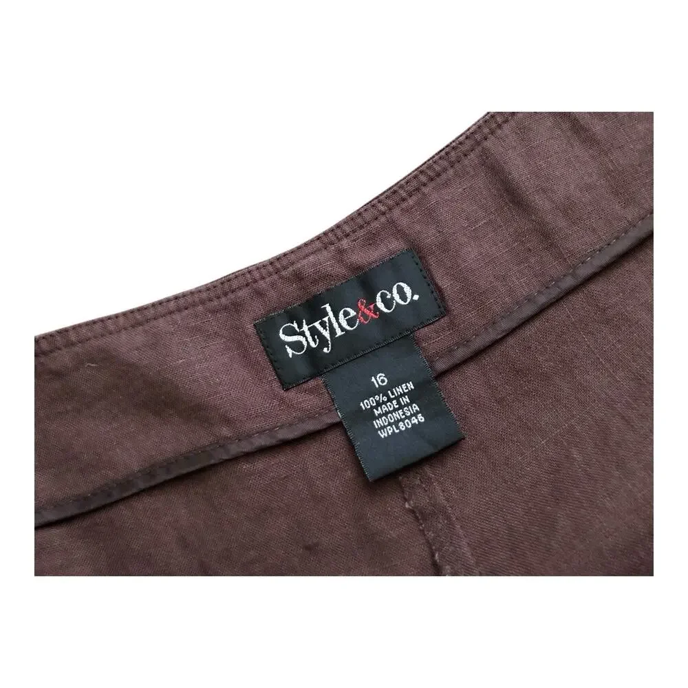 Style & Co. side zip