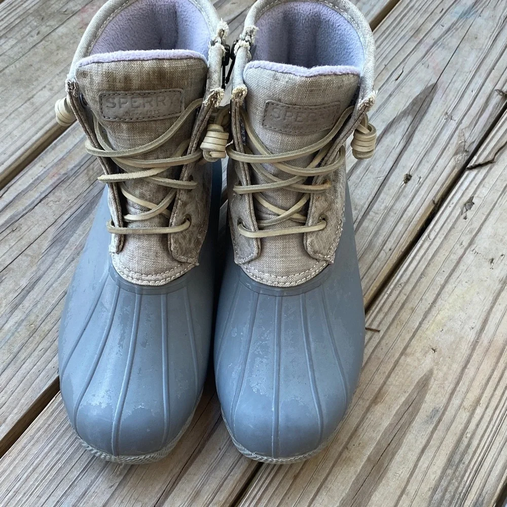 Sperry waterproof rubber