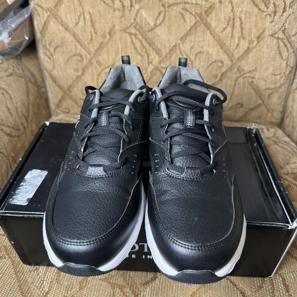 New FootJoy Golf Specialty Sneakers All Over‎ Black Men's Size 8.5 Extra Wide