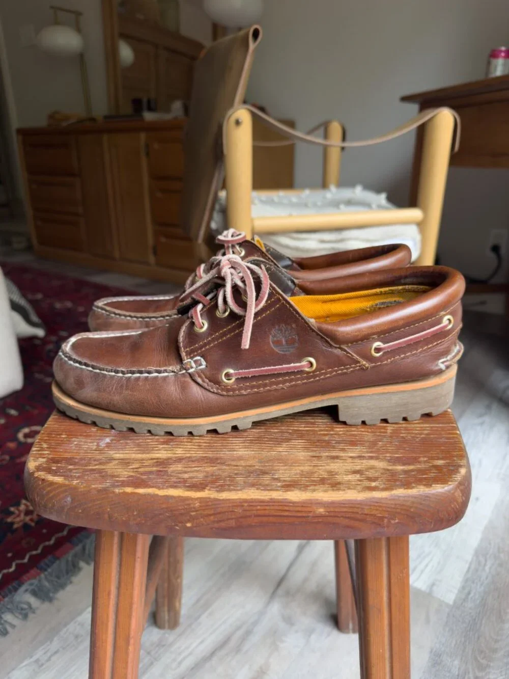 Timberland 3-Eyed Lug Boat shoes Mens 10.5