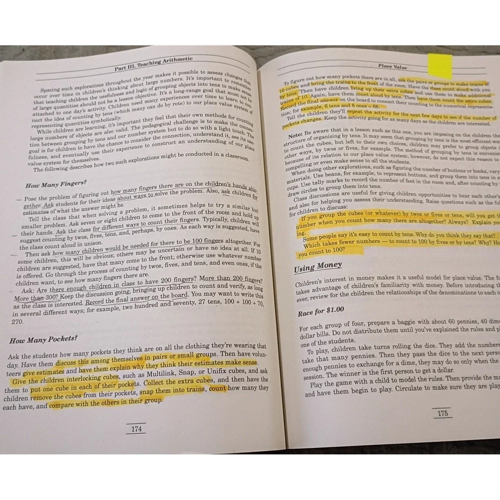 N/A about teaching