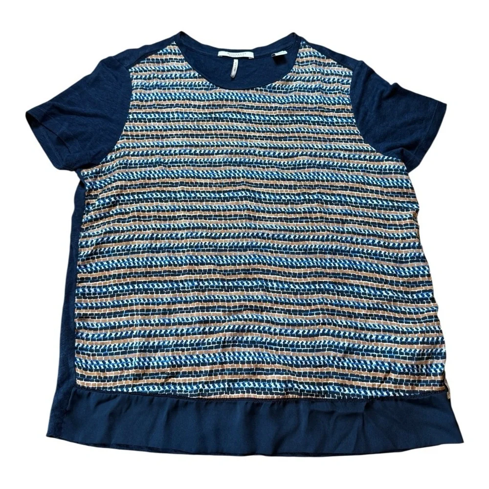 Scotch & Soda blue linen this