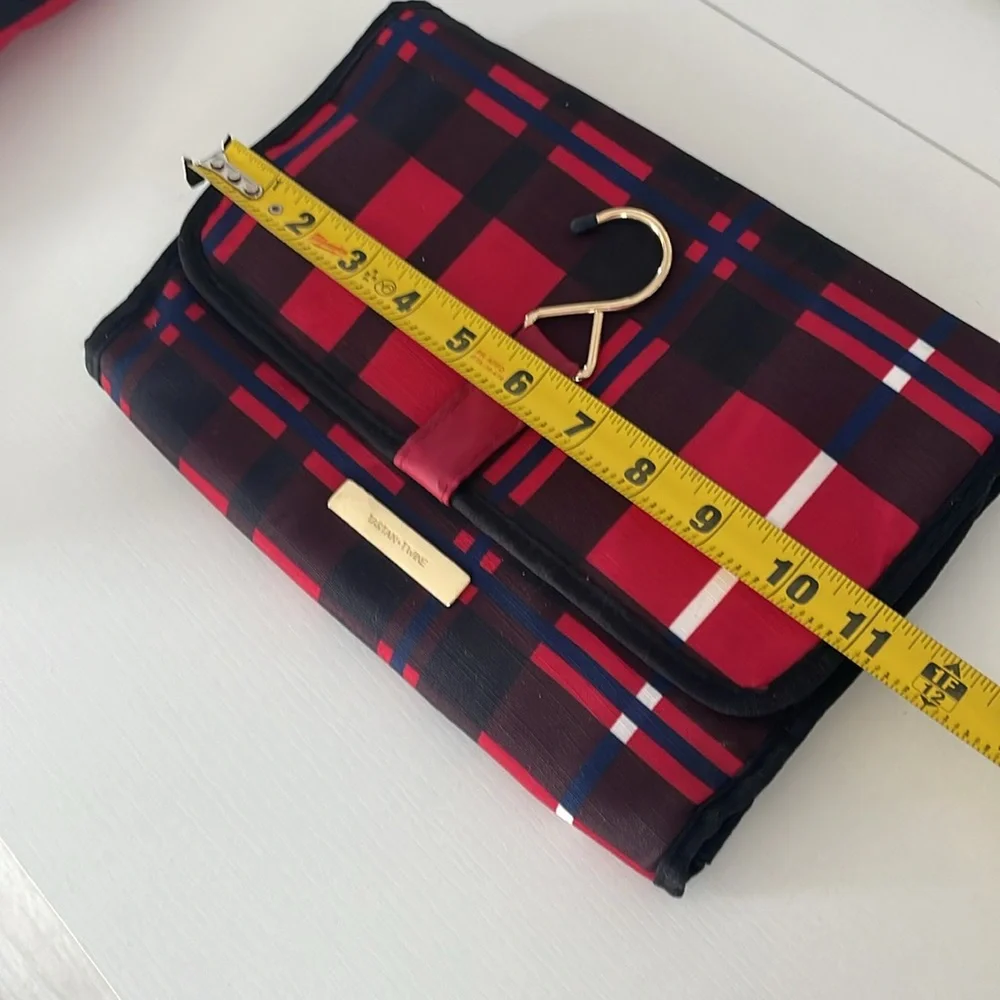 Tartan + Twine black red tartan