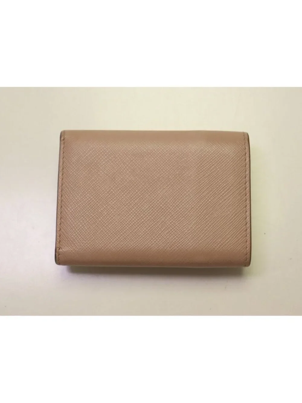 Prada Saffiano Leather Trifold Wallet