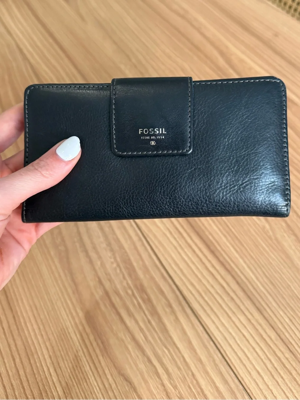Fossil Black Leather Wallet