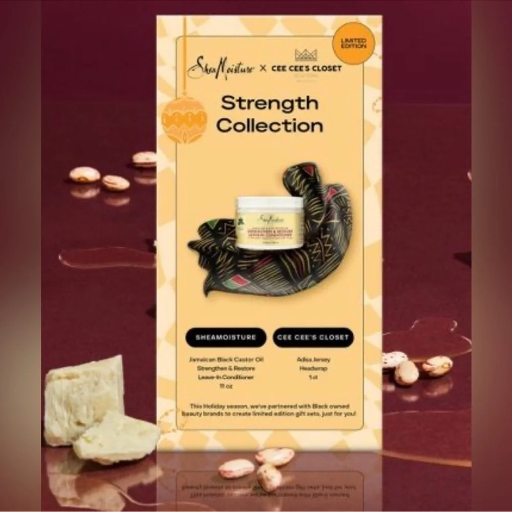 Limited Edition SheaMoisture Set: Leave in Conditioner & Headwrap