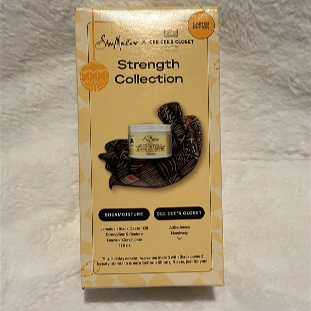 Limited Edition SheaMoisture Set: Leave in Conditioner & Headwrap
