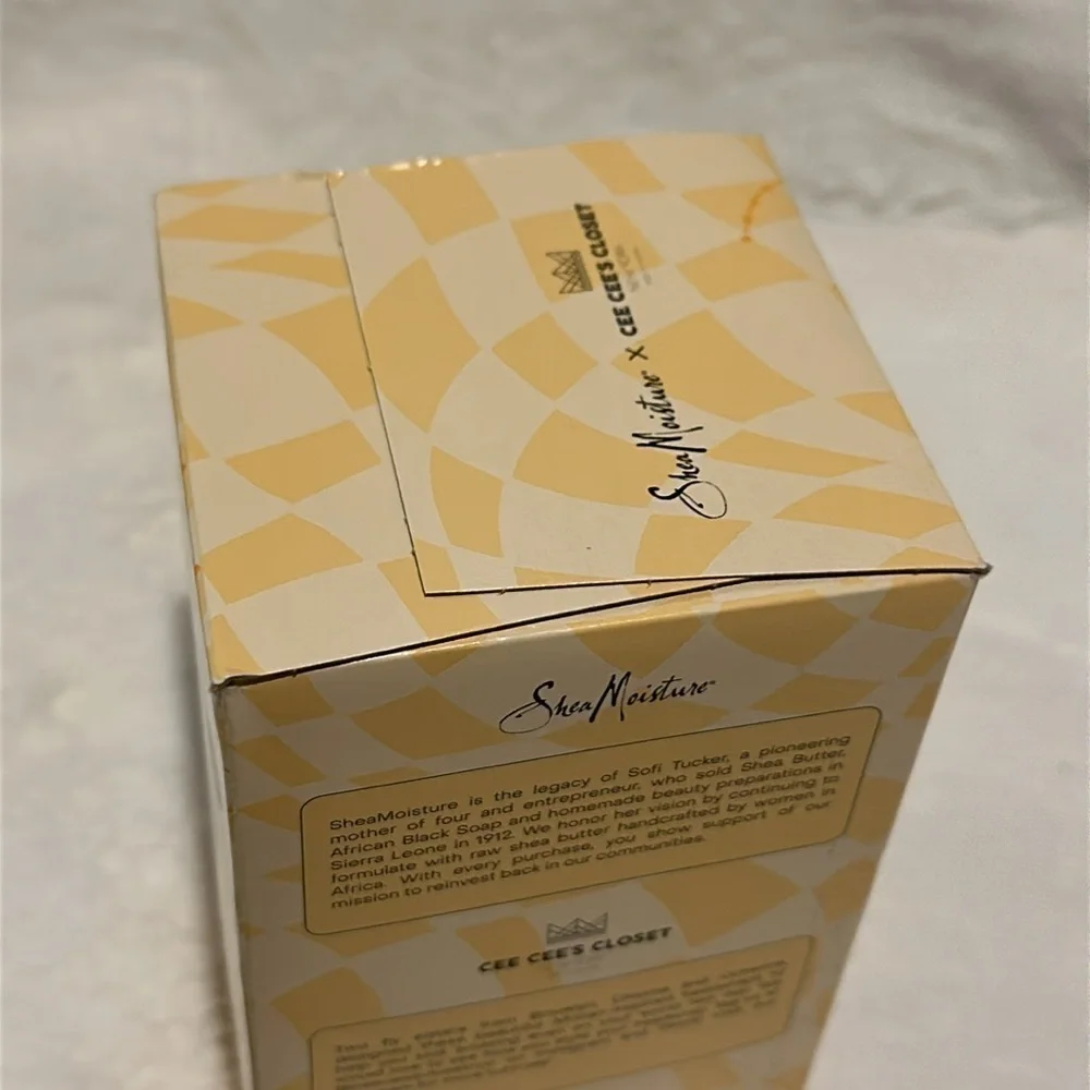 Limited Edition SheaMoisture Set: Leave in Conditioner & Headwrap