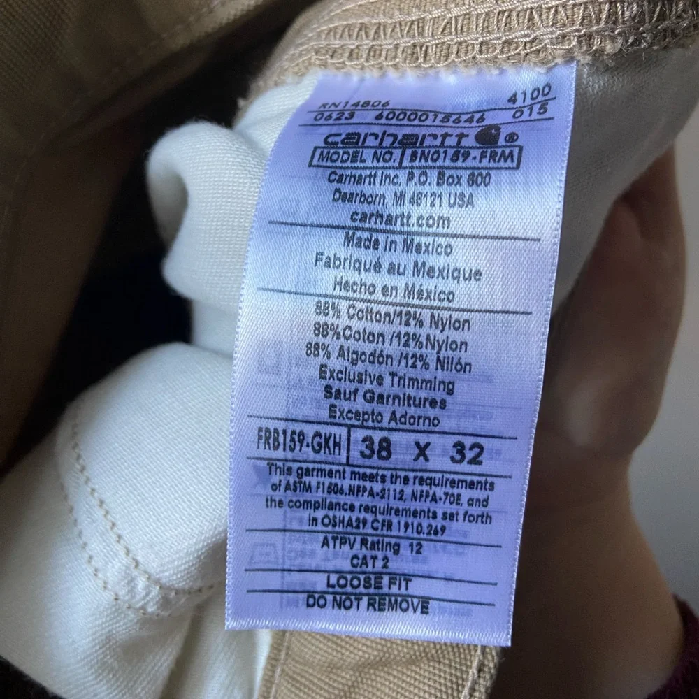 Carhartt new tags