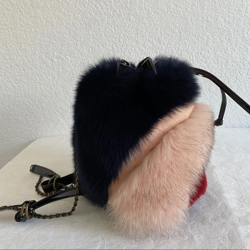 Mr and Mrs Italy genuine fur