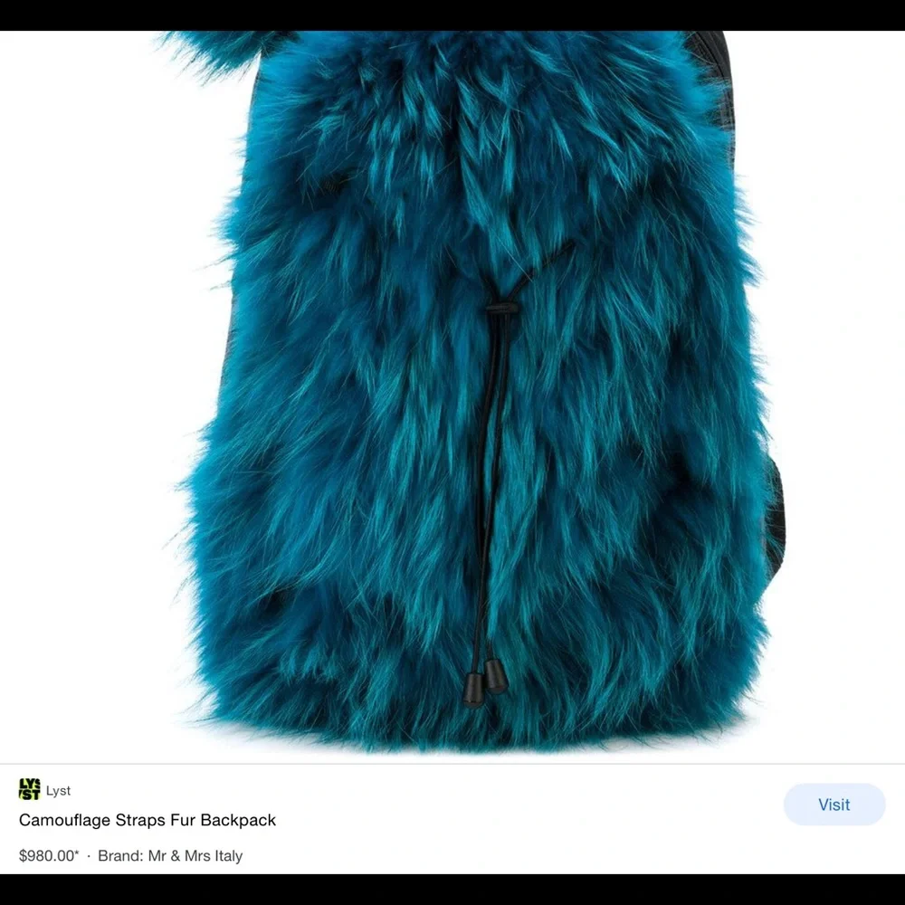 Mr and Mrs Italy genuine fur