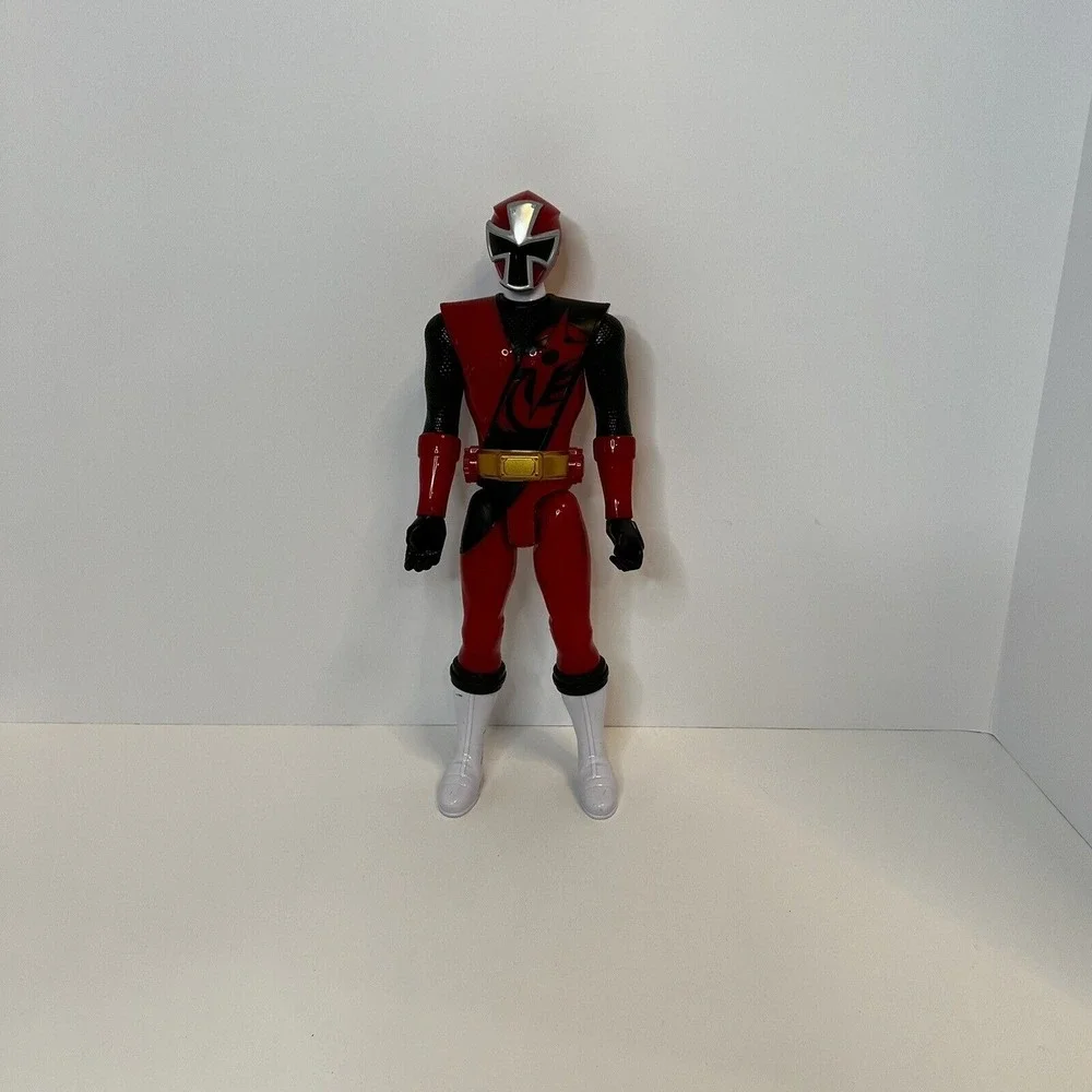 Power Rangers Ninja Steel Red Ranger 12 Inch Action Figure‎ Bandai 70116 2016