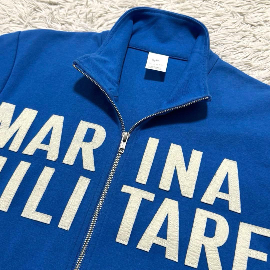 Excellent condition 90s MARINA MILITARE Italian Navy full-zip track jacket