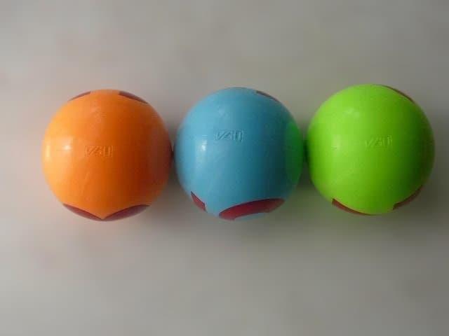 Gateball Practice Color Balls, Numbers 3, 5, 7
