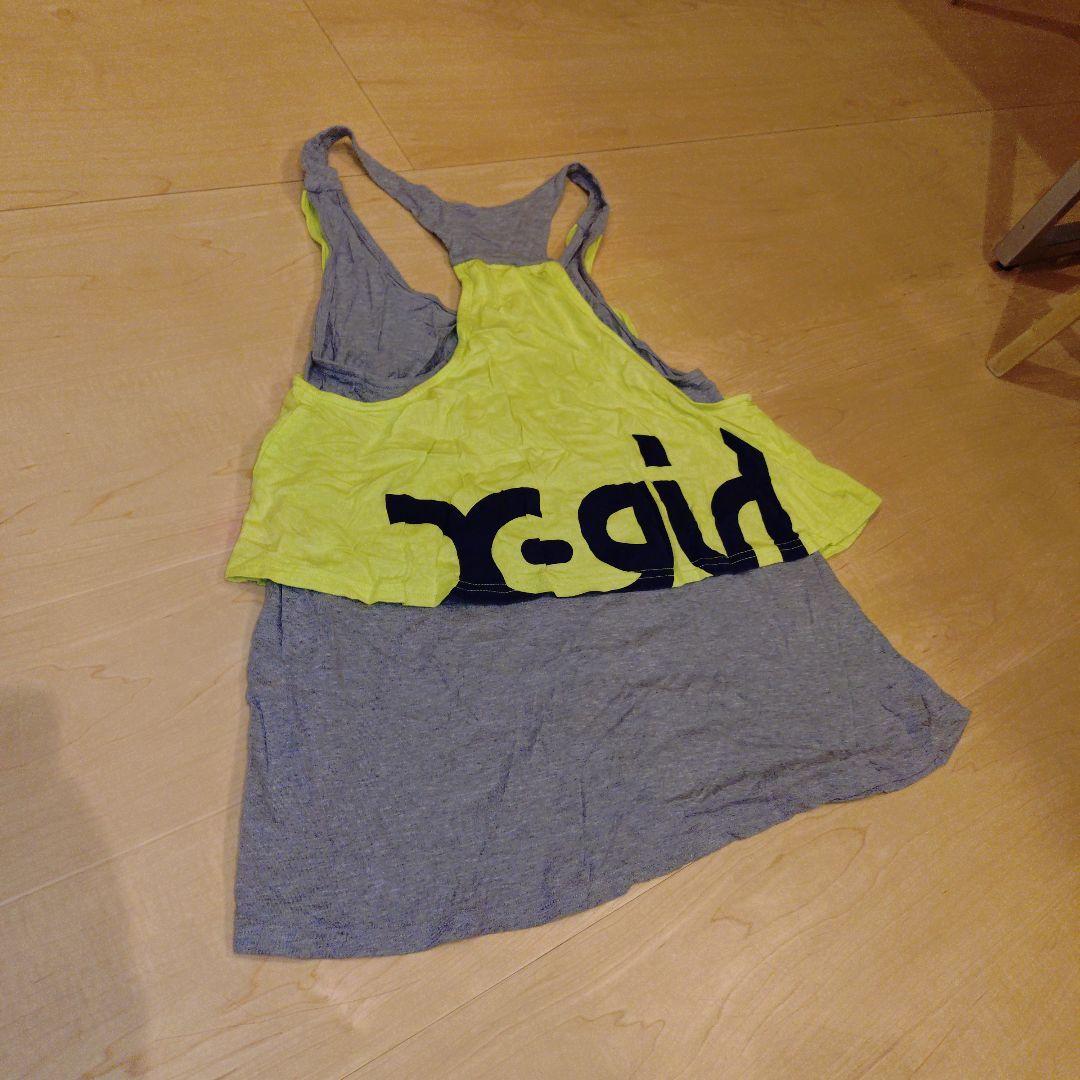 XGIRL Yellow/Gray Tank Top