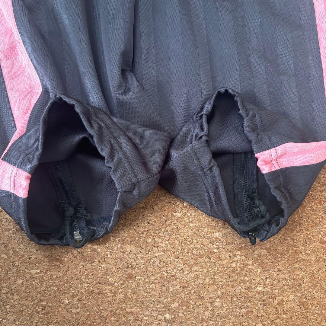 【Discontinued, Excellent Condition】PUMA Jersey Setup, Top and Bottom Set, Pink/Black 〈182〉