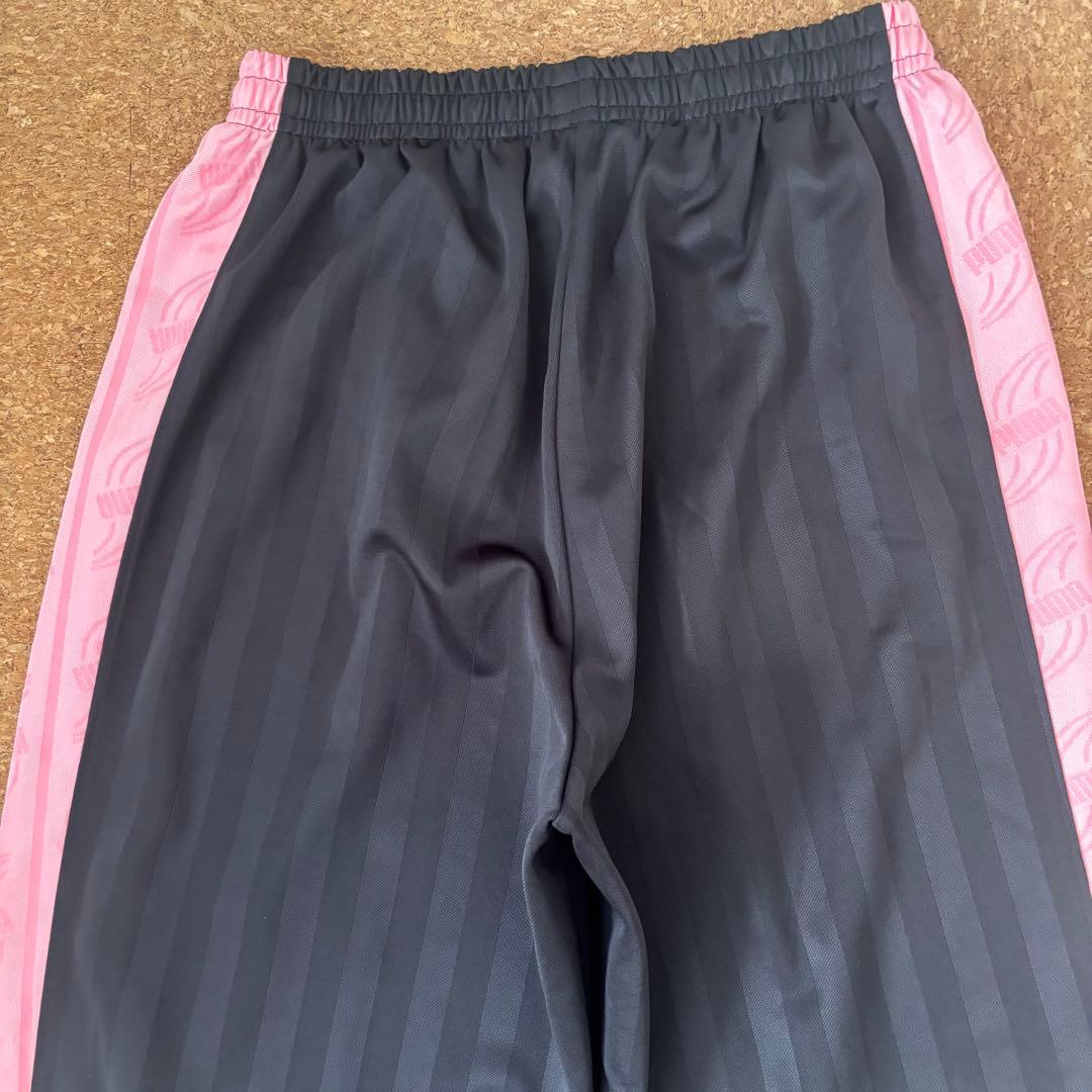 【Discontinued, Excellent Condition】PUMA Jersey Setup, Top and Bottom Set, Pink/Black 〈182〉