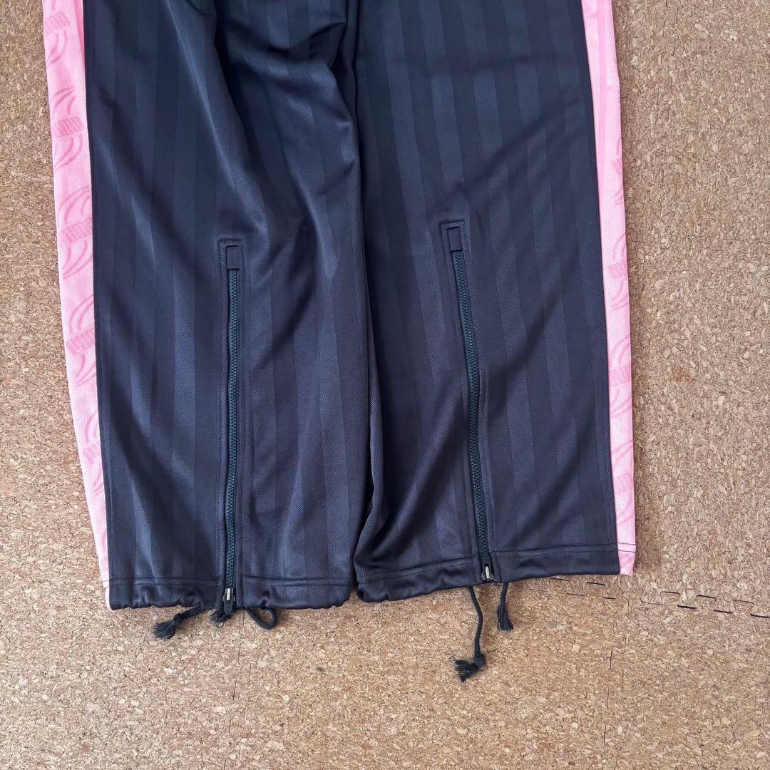 【Discontinued, Excellent Condition】PUMA Jersey Setup, Top and Bottom Set, Pink/Black 〈182〉