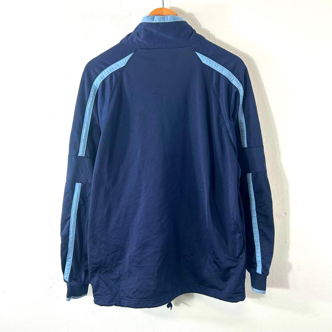 Logo embroidery Kappa navy track jacket