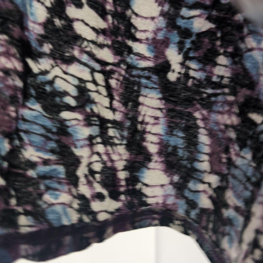 Tie-dye pattern ✨ Tank top Sleeveless Racerback Bold all-over print M size