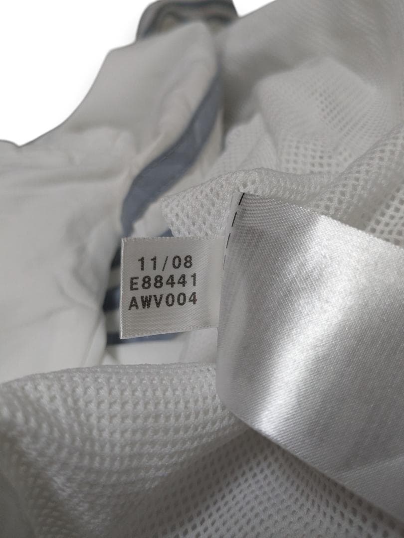 00s Adidas Track Jacket XO White Jersey Y2K Loose Fit