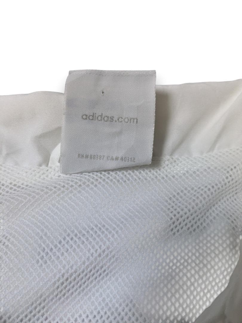 00s Adidas Track Jacket XO White Jersey Y2K Loose Fit