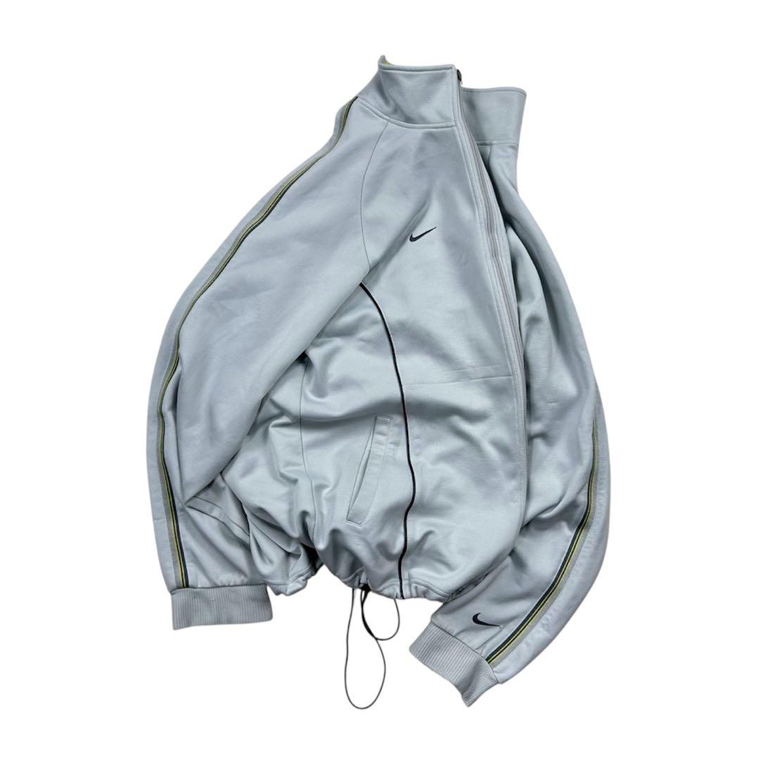 00s NIKE Track Jacket White Tech Archive Y2K