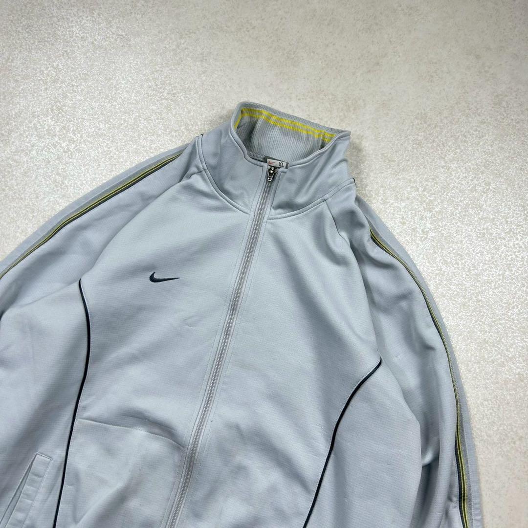 00s NIKE Track Jacket White Tech Archive Y2K