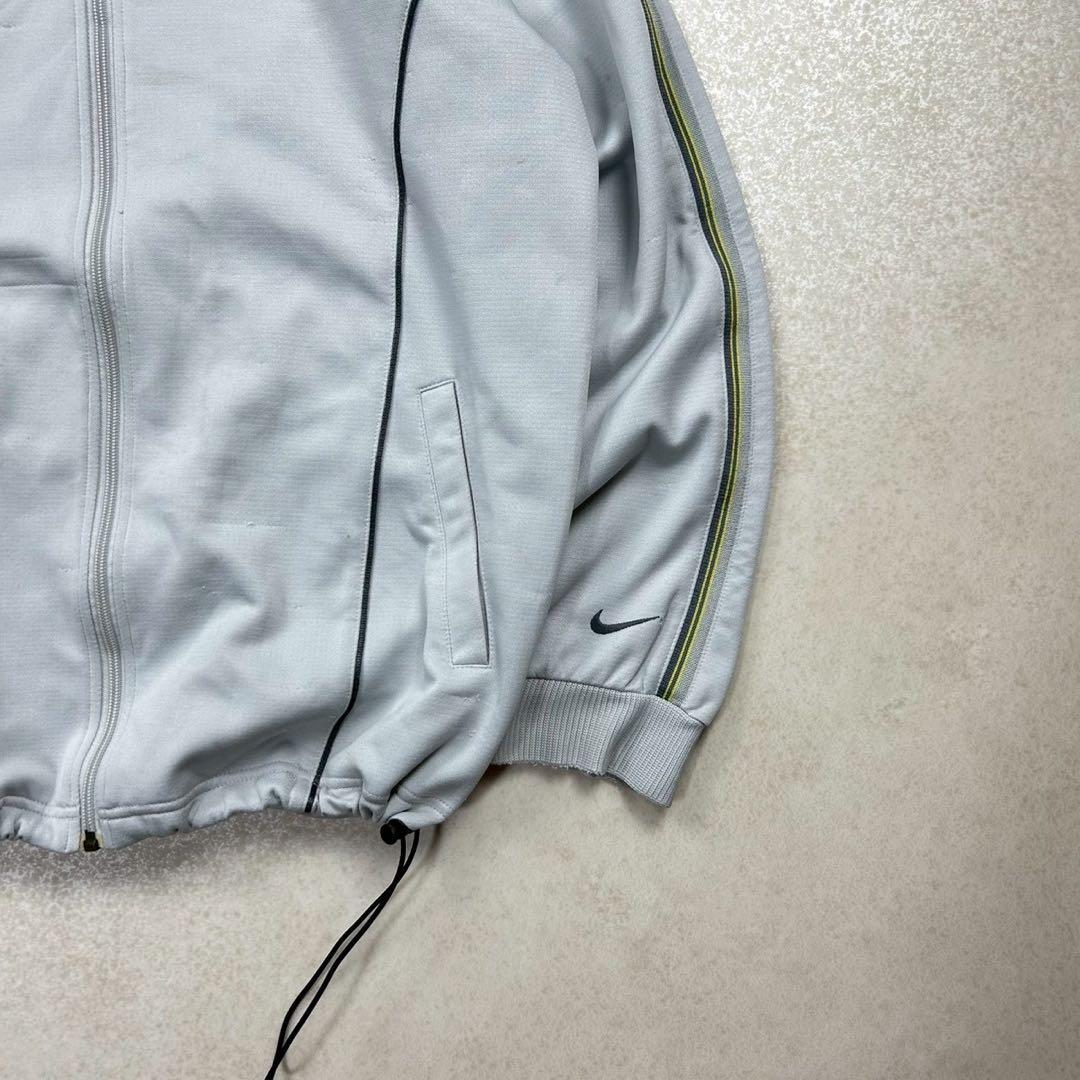 00s NIKE Track Jacket White Tech Archive Y2K