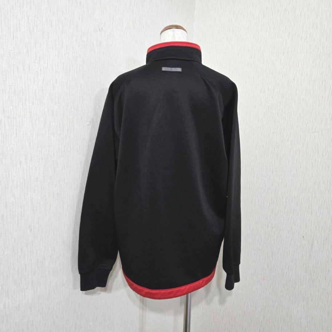 Descente Half-Zip Pullover Jersey - Black, Made in Japan, Sportswear