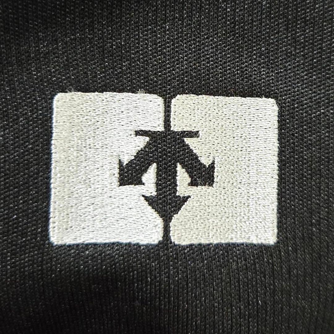 Descente Half-Zip Pullover Jersey - Black, Made in Japan, Sportswear