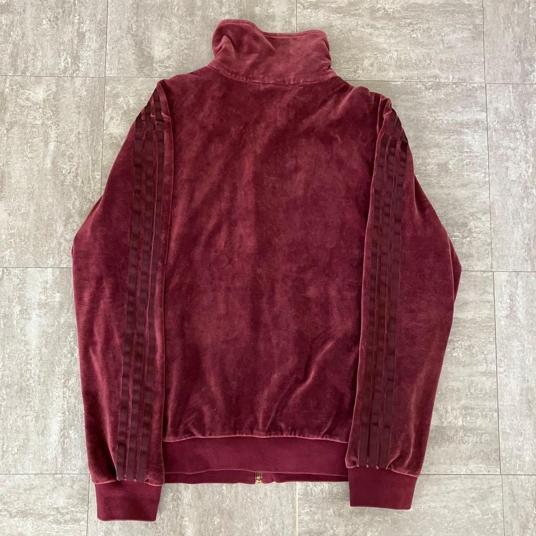 Adidas Velour Beckenbauer L Wine Bordeaux Maroon Daiki Tsuneta